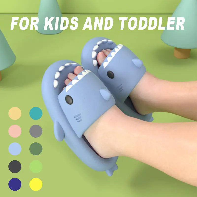 Children's Summer Shark Sandals and Slippers